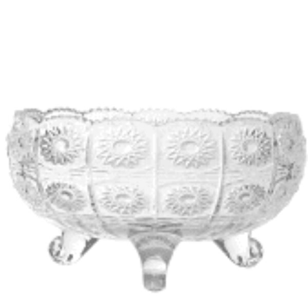 Loja Casa Canto - Fruteiras - Fruteira Cristal com pé Starry 20x11cm Wolff