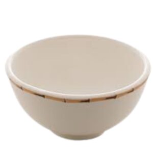 Loja Casa Canto - Sopeira e Bowls - Jogo Bowls Porcelana Branca Bambu 16x7cm 6un Lyor