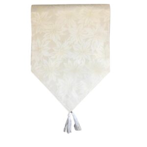 Loja Casa Canto - Americanos - americano 6un Tecido Flores Bico Papagaio Bege 01un Trilho Nataluz