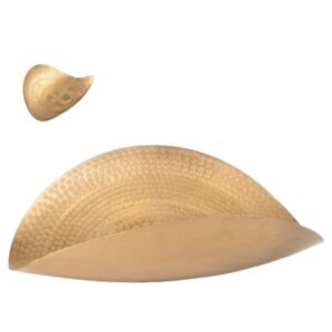 Centro de Mesa Metal Dourado 45x30x15cm Concepts