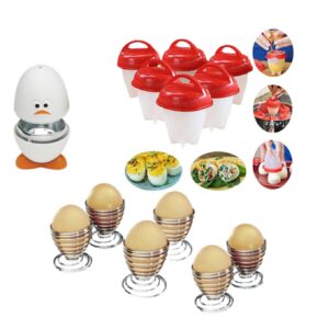 Loja Casa Canto - Suporte para Cozinhar Ovos no Microondas - Suporte para Ovos, Microondas Ovos Gourmet