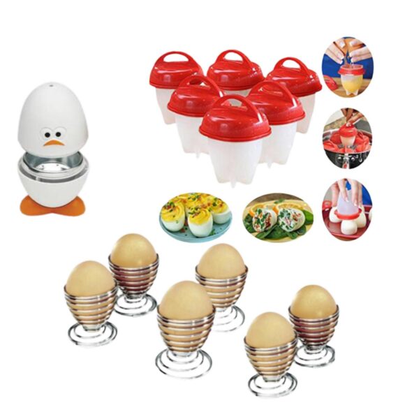 Loja Casa Canto - Suporte para Cozinhar Ovos no Microondas - Suporte para Ovos, Microondas Ovos Gourmet