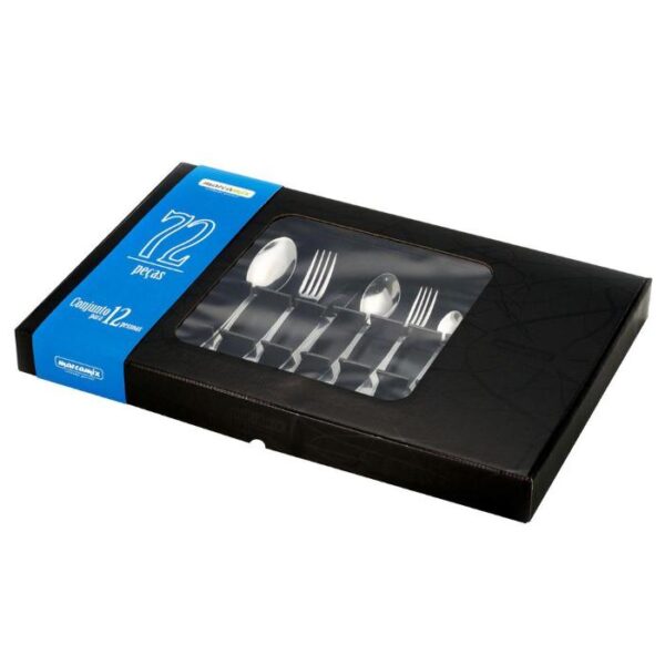 Loja Casa Canto - Faqueiro 75 peças - Faqueiro Marcamix Larynne Gourmet Mix – 72pç