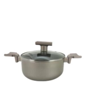 Jogo Panelas Revestimento Cerâmico Sartin Champanhe 7pç Mimo Style