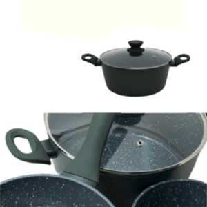 Jogo Panelas Revestimento Cerâmico Indução Jade 5pç Mimo Style