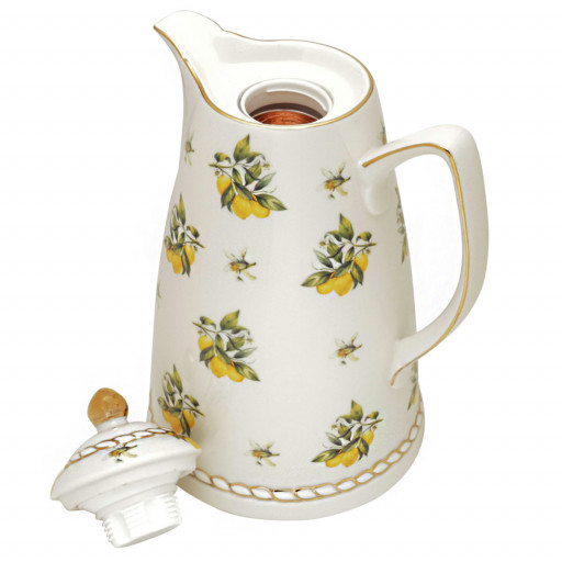 Loja Casa Canto - Garrafas Térmicas - Garrafa Térmica Porcelana 990ml Lemon Wolff