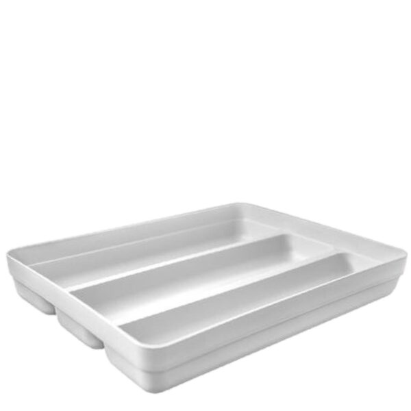 Loja Casa Canto - Porta Talheres - Jogo Organizador Utensílios Facas Logic Plástico Branco 2un OU