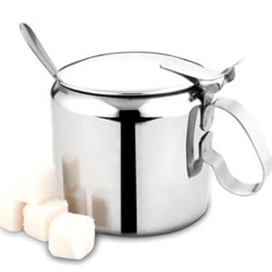 Loja Casa Canto - Açucareiros - Açucareiro com Colher aço Inox 300ml Class Home