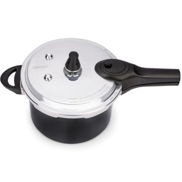 Loja Casa Canto - Panelas de Pressão - Panela Pressão Pressure Fechamento Externo 4, 2L Preto Brinox