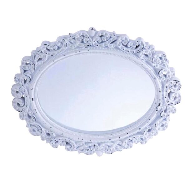 Loja Casa Canto - Moldura Espelho - Moldura Espelho com arabescos Provençal 35x30cm