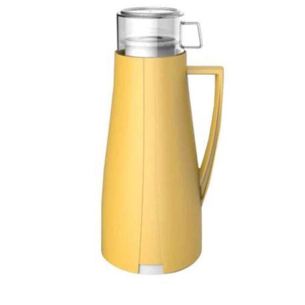 Loja Casa Canto - Garrafas Térmicas - Garrafa Térmica Pop Latte em Plástico amarelo 1L. Dynasty