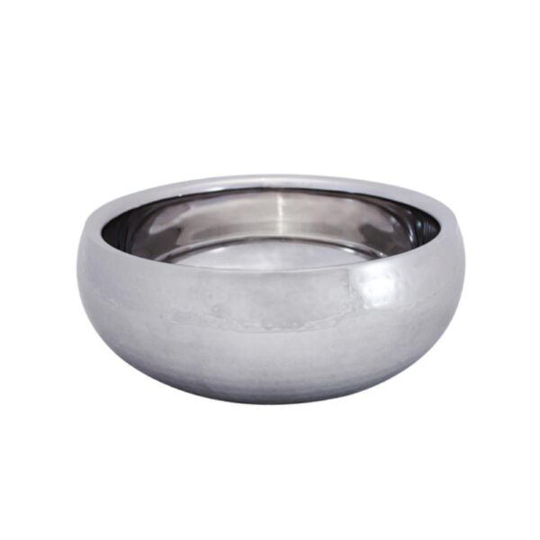 Loja Casa Canto - Saladeiras e Tigelas - Saladeira Inox Media 24x9cm Parede Dupla Diplomat