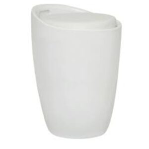Loja Casa Canto - Puffs - Banco Tamborete Belém abs Branco 35x52cm Rivatti