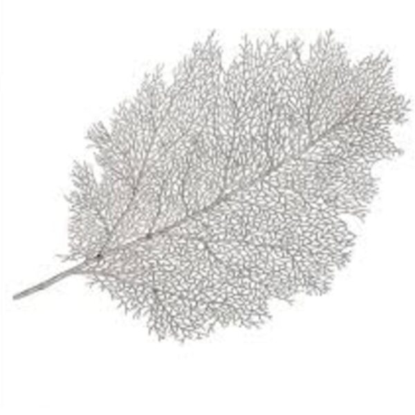 Loja Casa Canto - Americanos - americano Leaf Prata 35x55cm 6un Mimo Style