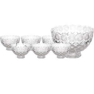 Loja Casa Canto - Saladeiras e Tigelas - Jogo para Sobremesa em Cristal 7pç Diamond