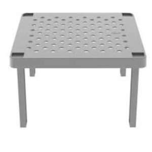 Loja Casa Canto - Organização - Prateleira Organizadora Cinza Level 26x26x15cm Ou