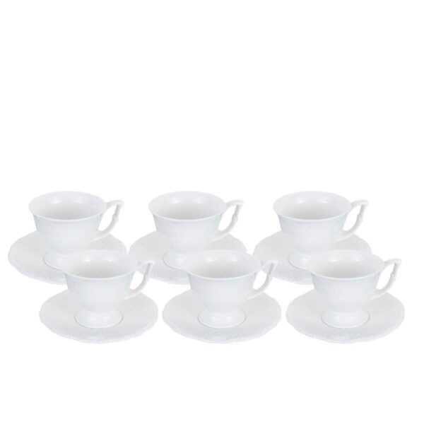 Loja Casa Canto - Xícaras para Chá - Jogo Xícaras para Chá Queen Porcelana Super White Lyor