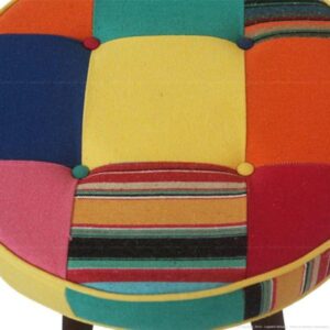 Loja Casa Canto - Puffs - Puff Oval Patcwork 56x40cm Phorman