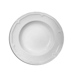 Loja Casa Canto - Pratos Avulsos - Jogo Pratos Fundos Melamina 22cm Branco White profissional 6un Bestfer