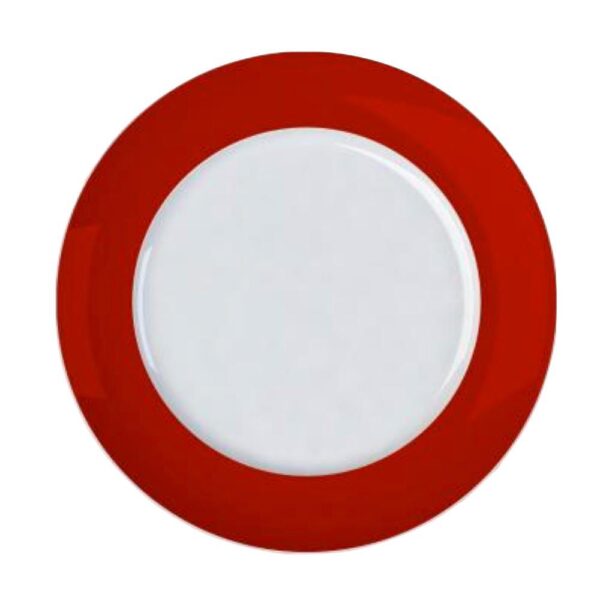 Loja Casa Canto - Pratos Avulsos - Jogo Pratos Rasos Sobremesa Versa Natal 12un Porcelana Germer