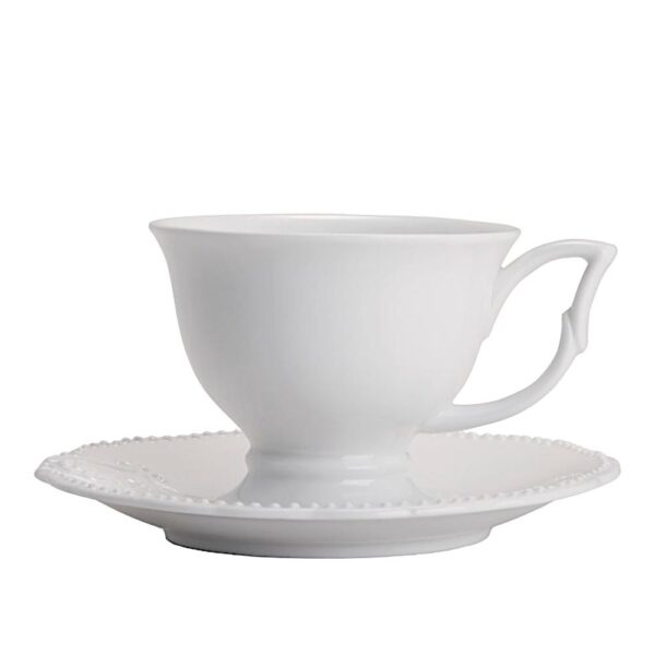 Loja Casa Canto - Xícaras para Chá - Jogo Xícaras para Chá Queen Porcelana Super White Lyor