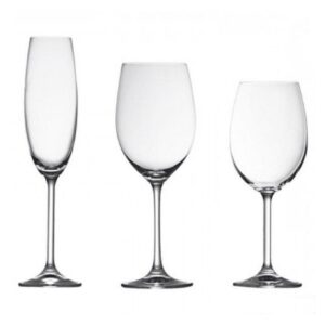 Loja Casa Canto - Taças de Cristal - Jogo Taças Cristal Ecologico Gastro 18un Bohemia Titanium