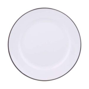 Loja Casa Canto - Pratos Avulsos - Jogo Pratos Rasos Flamingo Isabel Prata 28cm 6un Porcelana Oxford