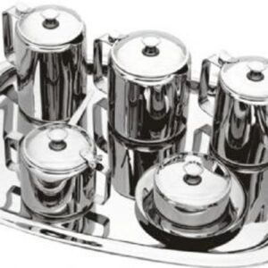 Loja Casa Canto - Jogo para Chá - Jogo para Chá e Café Monte Verde aço Inox 7pç Viel