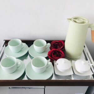 Loja Casa Canto - Xícaras para Chá - Jogo Xícaras para Cha 275ml antalia Shell 6un Bon Gourmet