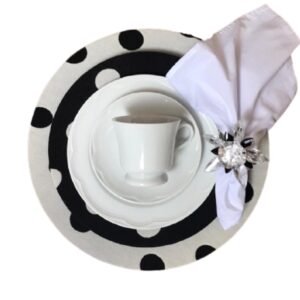 Mesa Posta para Lanche Sousplat , Xícaras Cottage 36pç Porcelana Germer