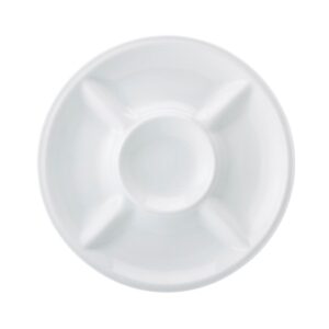 Loja Casa Canto - Petisqueiras - Petisqueira Porcelana 5 divisoes 31cm Schmidt