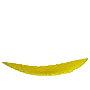 Loja Casa Canto - Centro de Mesa - Centro de Mesa Vidro Treliça amarelo 93x34cm Gileno Design