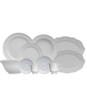 Aparelho de Jantar, Chá, Café Travessas Porcelana Cottage 52pç Germer