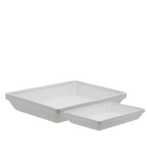 Loja Casa Canto - Formas e Assadeiras - assadeira, Travessa Refratária Porcelana Empilhável 2un Oxford