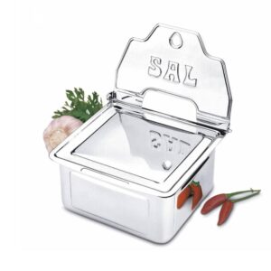 Loja Casa Canto - Saleiros - Saleiro para Parede Inox 660g Suprema Brinox