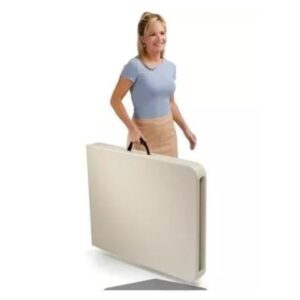 Loja Casa Canto - Mesa Multiuso - Mesa Dobrável Polietileno 1,22×0,60cm com ajuste na altura até 85cm Maxchief