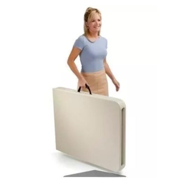 Loja Casa Canto - Mesa Multiuso - Mesa Dobrável Polietileno 1,22×0,60cm com ajuste na altura até 85cm Maxchief