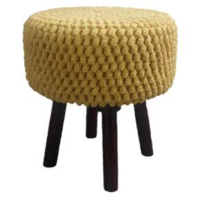 Loja Casa Canto - Puffs - Puff Croche Pé alto 38x45cm L’Crochet