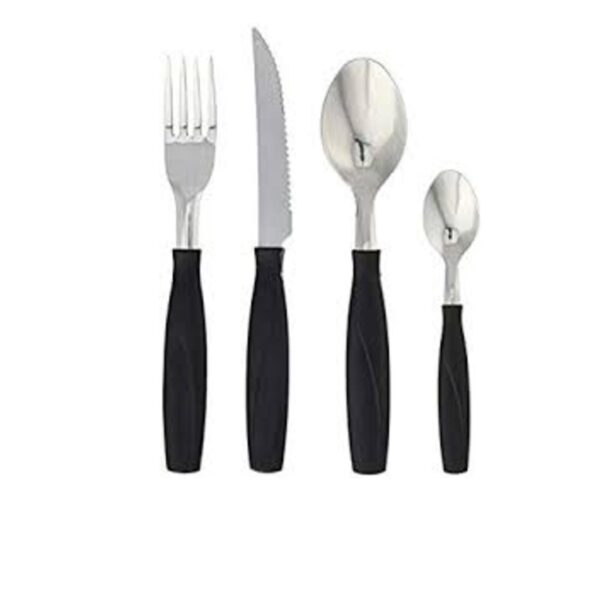 Loja Casa Canto - Faqueiro 24 peças - Faqueiro Itaparica 25pç Preto Brinox