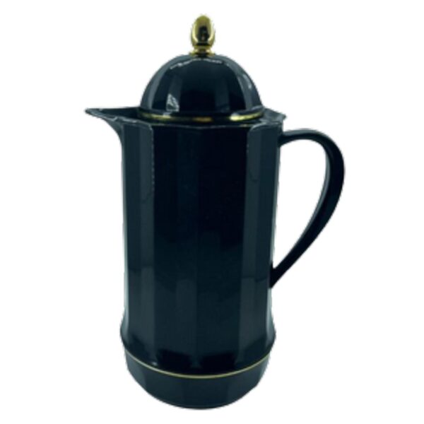 Loja Casa Canto - Garrafas Térmicas - Garrafa Térmica Plástico 1L. Genova Preta Lyor