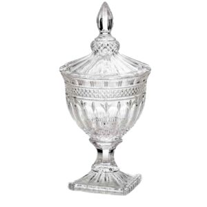 Loja Casa Canto - Bomboniere e Baleiros - Bomboniere Cristal Brandon com Pé 18 x 37cm Lyor