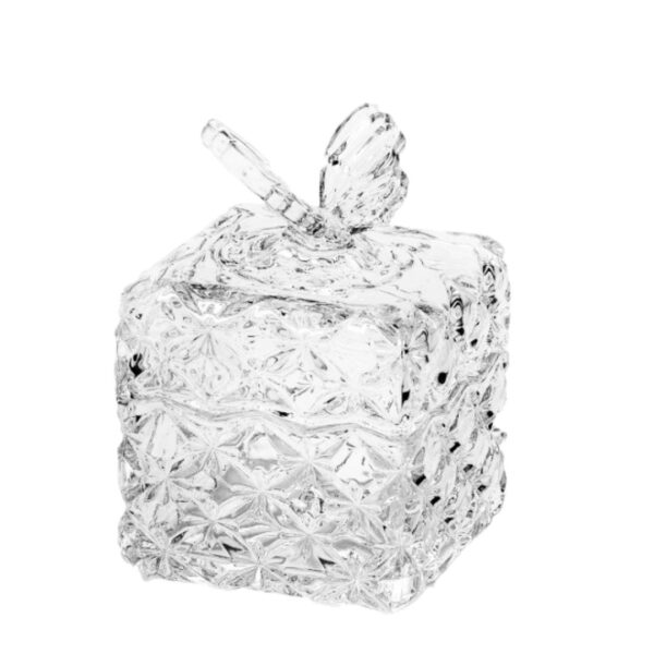 Bomboniere Cristal com Tampa Borboleta Wolff
