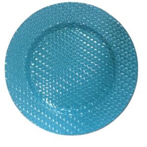 Loja Casa Canto - Sousplat - Sousplat Polietireno Trançado 6un azul Turqueza
