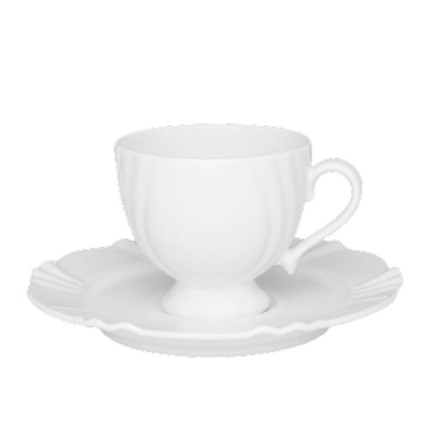 Loja Casa Canto - Xícaras para Café - Jogo Xícaras para Café Porcelana Soleil White 75ml 6un Oxford