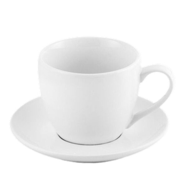 Loja Casa Canto - Xícaras para Chá - Jogo Xícaras para Cha Luiza 6un Porcelana Branca Bon Gourmet