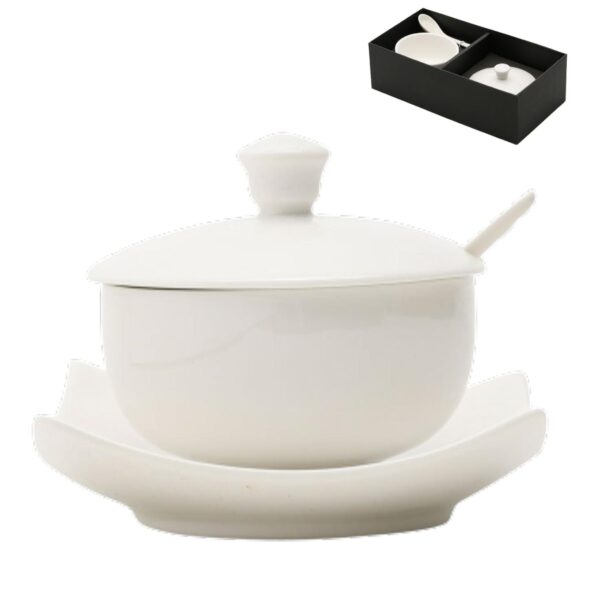 Loja Casa Canto - Xícaras para Chá - Jogo Xícaras para Cha Luiza 6un Porcelana Branca Bon Gourmet