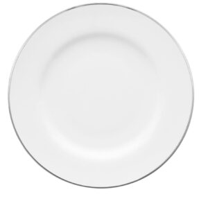 Loja Casa Canto - Pratos Avulsos - Jogo Pratos Rasos Sobremesa Flamingo Isabel Prata 12pç Oxford