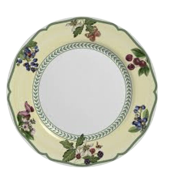 Loja Casa Canto - Pratos Avulsos - Jogo Prato Raso Fruit 28cm 6un alleanza