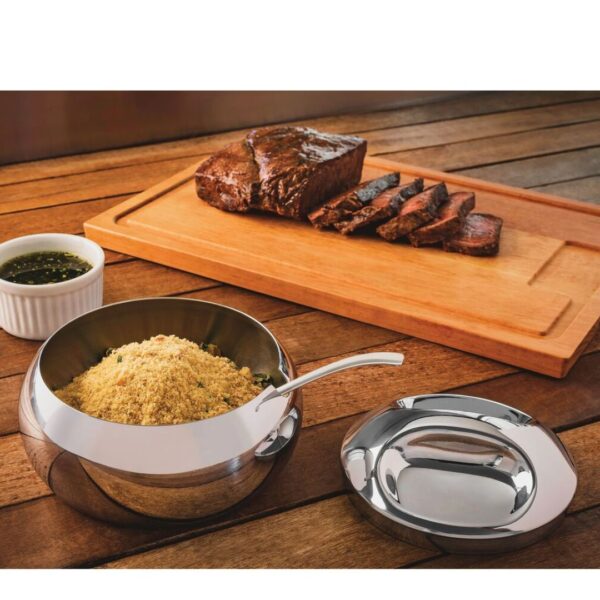 Loja Casa Canto - Farinheira - Farinheira com Colher aço Inox 680ml Tramontina