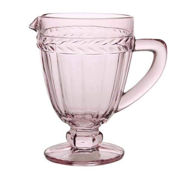 Loja Casa Canto - Jarra de Vidro - Jarra Vidro Roma Rosa Lyor